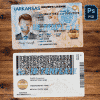 Arkansas Driving license Template
