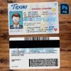 Texas Driving License Template
