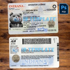 Indiana Driving license