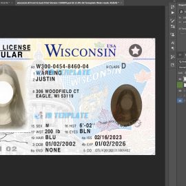Wisconsin Driving license New 3