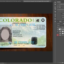 Colorado Driving license 6