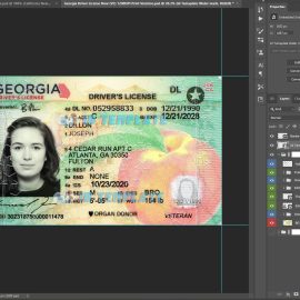 Georgia Driving license New 6