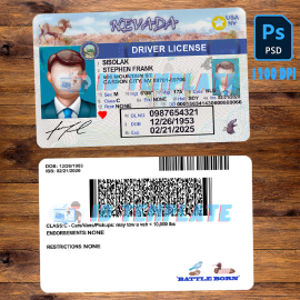 Nevada Driving license New